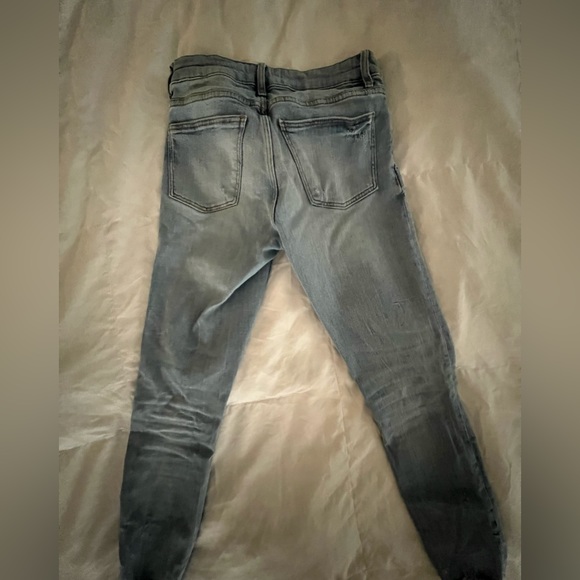 ZARA SONORA BLUE SKINNY JEANS - SIZE 2 - Picture 3 of 6